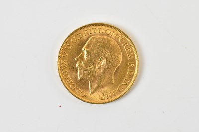 Lot 679 - A George V full sovereign, 1911.