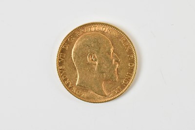 Lot 683 - An Edward VII full sovereign, 1906.