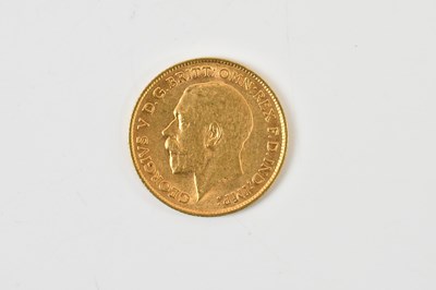 Lot 640 - A George V half sovereign, 1911.