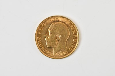 Lot 641 - A George V half sovereign, 1913.