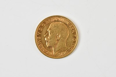 Lot 642 - A George V half sovereign, 1911.