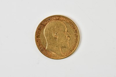 Lot 645 - An Edward VII half sovereign, 1904.