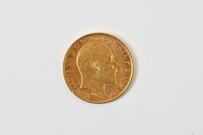 Lot 647 - An Edward VII half sovereign, 1910.