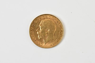 Lot 650 - A George V half sovereign, 1913.