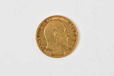 Lot 652 - An Edward VII half sovereign, 1908.