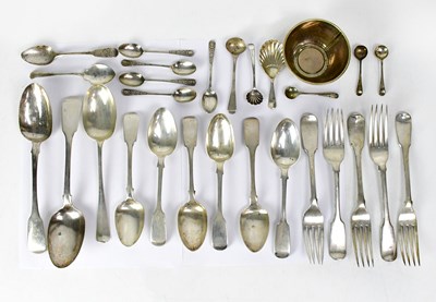 Lot 925 - A quantity of various hallmarked silver...