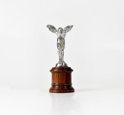 Lot 597 - ROLLS-ROYCE; a 'Spirit of Ecstasy' car mascot,...