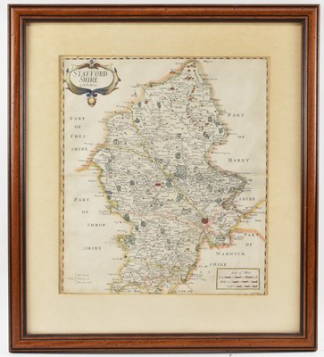 Lot 335 - ROBERT MORDEN; an 18th century map of...