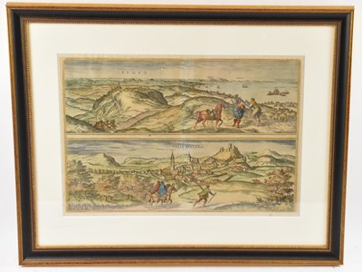 Lot 159 - GEORG HOEFNAGEL; a 16th century hand coloured...