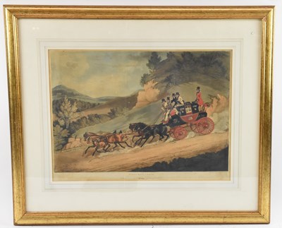 Lot 306 - JAMES POLLARD (1792-1867); a 19th century hand...