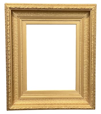 Lot 326 - A large early 20th century gilt picture frame,...