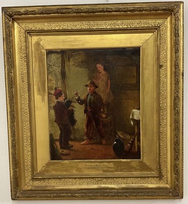 Lot 326 - HENRY BENJAMIN ROBERTS (1831-1915); oil on...