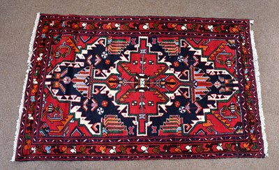 Lot 2681 - A contemporary rug with geometric decoration...