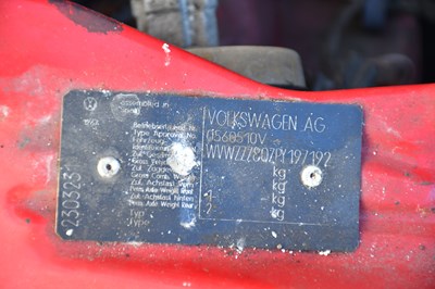 Lot 2503 - A 1993 Volkswagen Polo Genesis, red, 1272cc...