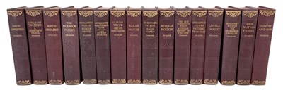 Lot 468 - CHARLES DICKENS; a set of sixteen decoratively...