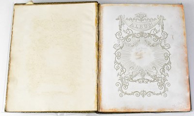 Lot 665 - A mid 19th century sketchbook of pencil...