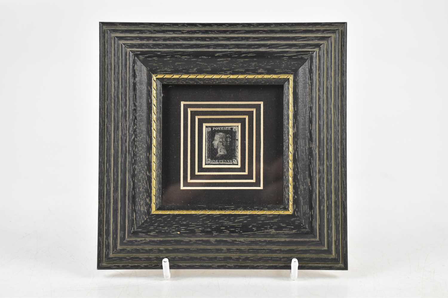 Lot 343 - GREAT BRITAIN; 1840 1d black 'NK' with 3.5"...