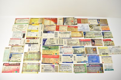 Lot 787 - Various football tickets, mostly Manchester...