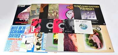 Lot 591 - A quantity of vinyl LPs and singles, including...