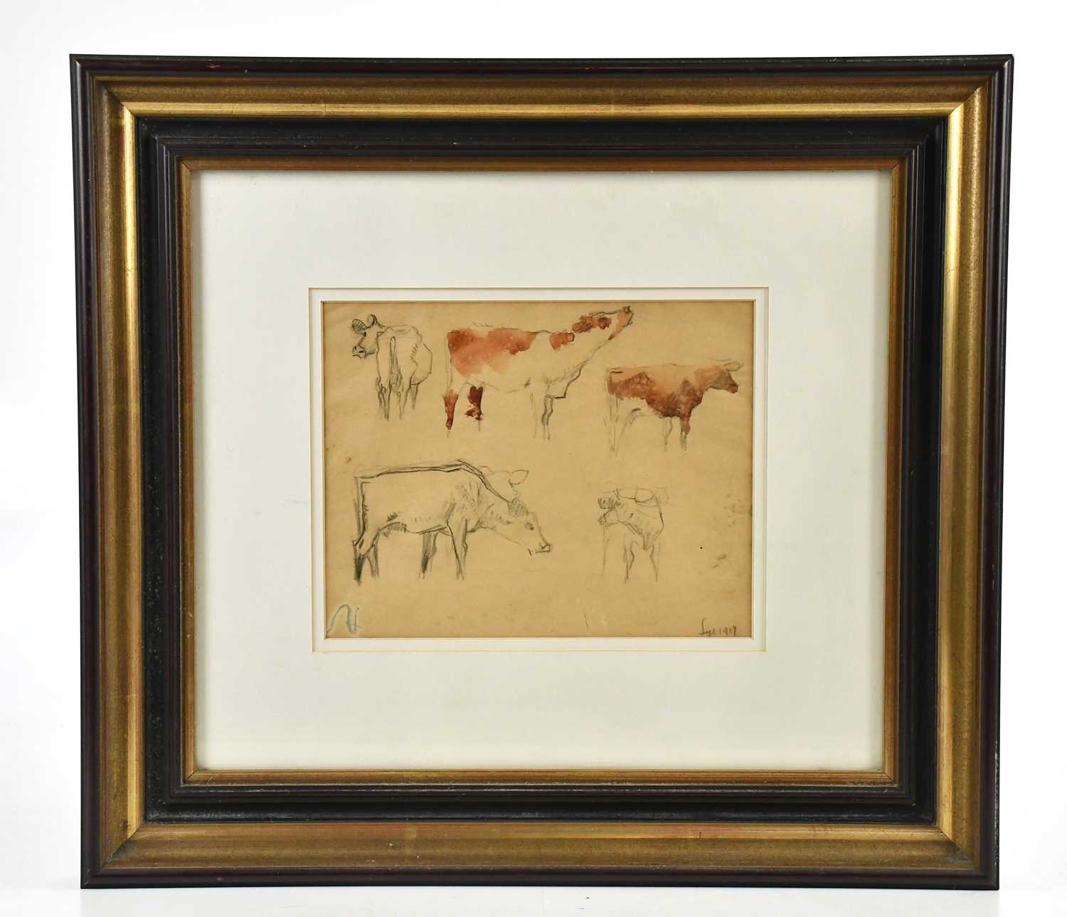 Lot 61 - PIERRE ADOLPHE VALETTE (1876-1942); pencil...