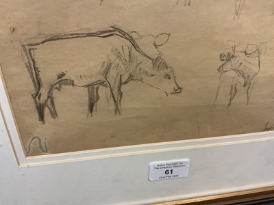 Lot 61 - PIERRE ADOLPHE VALETTE (1876-1942); pencil...