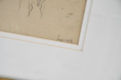 Lot 61 - PIERRE ADOLPHE VALETTE (1876-1942); pencil...
