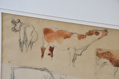 Lot 61 - PIERRE ADOLPHE VALETTE (1876-1942); pencil...