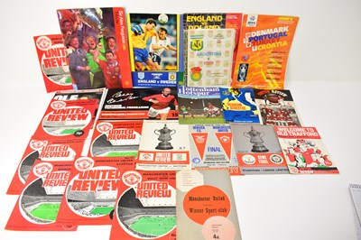 Lot 452 - A collection of miscellaneous football...