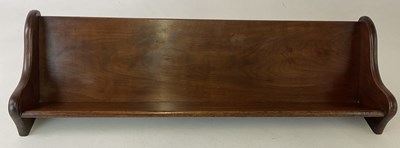 Lot 781 - An oak book trough of large proportion, height...