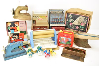 Lot 431 - Various items of vintage toys including a...