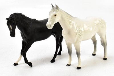 Lot 388 - BESWICK; two models of horses