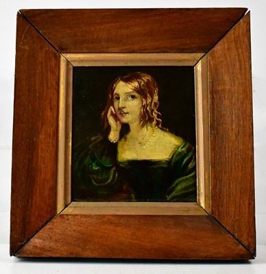 Lot 685 - 19th CENTURY ENGLISH SCHOOL; oil on panel, a...