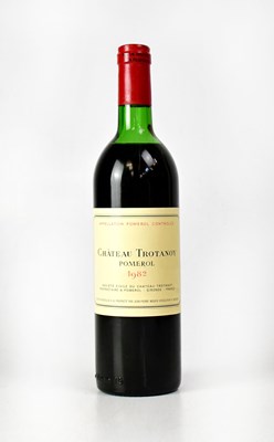 Lot 823 - A bottle of Château Trotanoy Pomerol 1982, 75cl.