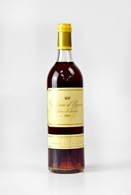 Lot 471 - A bottle of Château d' Yquem Sur-Saluces 1983...