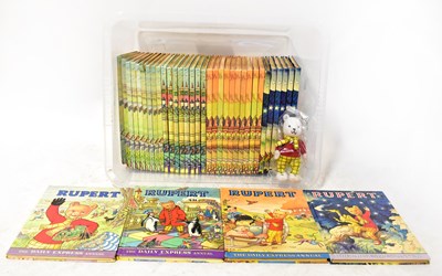 Lot 741 - A quantity of Rupert the Bear annuals dating...