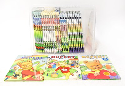 Lot 743 - A quantity of Rupert the Bear annuals from...