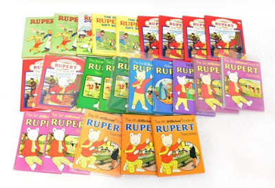 Lot 739 - A quantity of Rupert the Bear books, various...