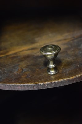 Lot 19 - A Victorian mahogany cylinder bedside/pot...