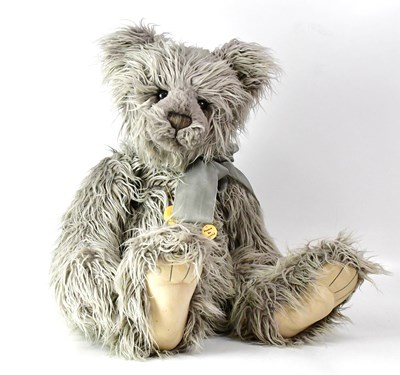 Lot 405 - CHARLIE BEARS; a large 'Chumley' teddy bear...