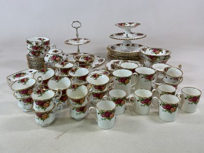 Lot 180 - ROYAL ALBERT; a quantity of 'Old Country Roses'...