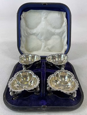 Lot 437 - A good quality set of Victorian silver plated...