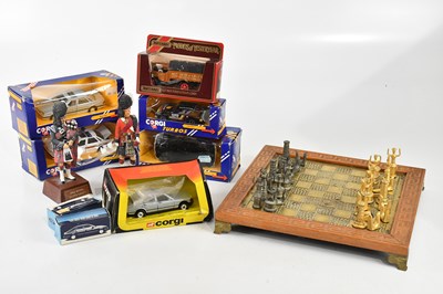 Lot 938 - CORGI; a small collection of diecast model...