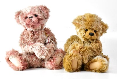 Lot 407 - CHARLIE BEARS; two teddy bears, comprising...