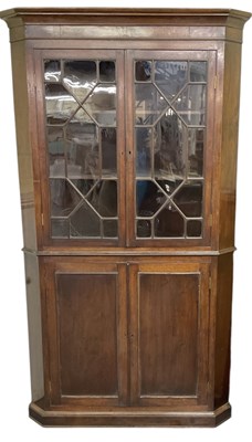 Lot 15 - A large late 19th century flat fronted...