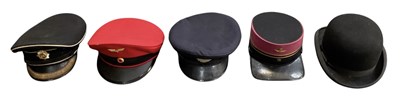 Lot 444 - DUNN & CO; a bowler hat, size 7 3/4, a Herbert...