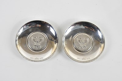 Lot 475 - C HOARE & CO; a pair of Elizabeth II Britannia...