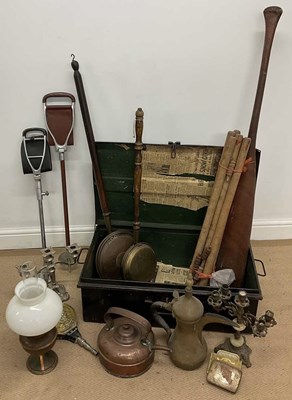 Lot 22 - Collectors' items, to include two bed pans,...