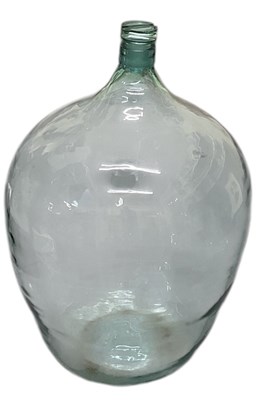 Lot 659 - An early 20th century hand blown glass carboy,...