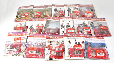 Lot 459 - Fifty-eight 'Relive Waterloo' magazines with...