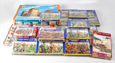 Lot 451 - Twenty-three boxed model soldiers, including...